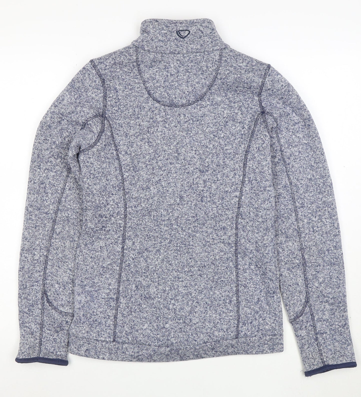 Brasher Women's Blue Full Zip Fleece Jacket Size S Outdoor Wear