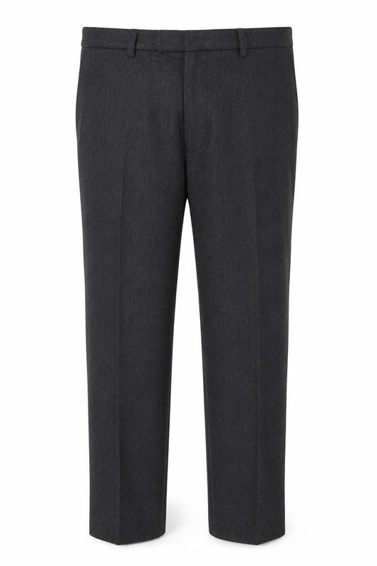 Next Signature Men’s Grey Wool Dress Pants 34S Regular Fit