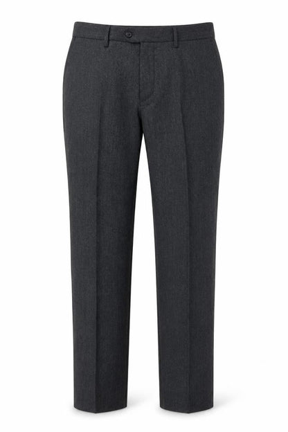 Next Men’s Grey Wool Dress Pants 34S Formal Trousers