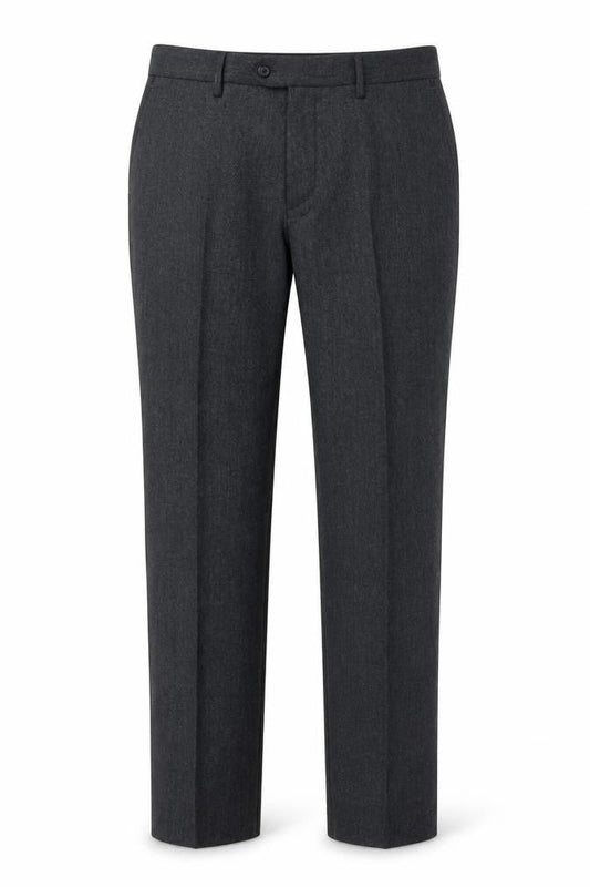 Next Men’s Grey Wool Dress Pants 34S Formal Trousers