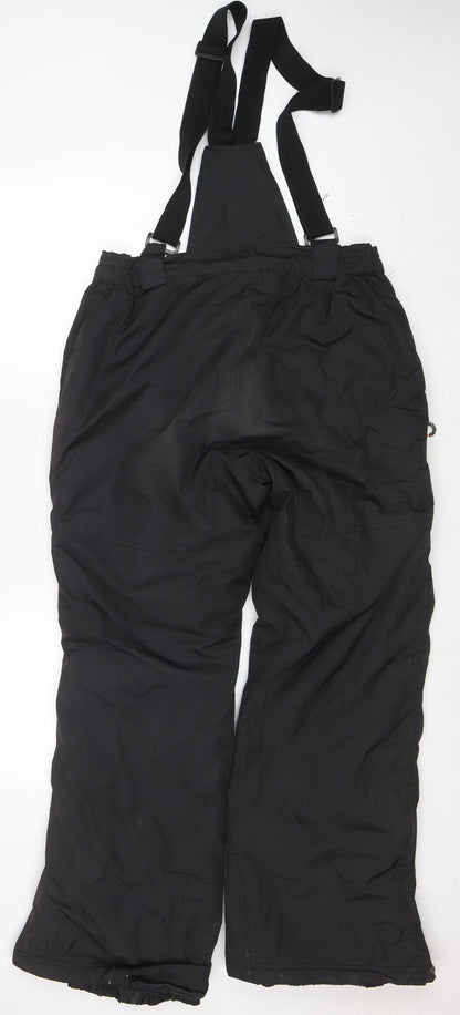 Nature Sports Fashion Men's Black M Waterproof Insulated Snow Pants