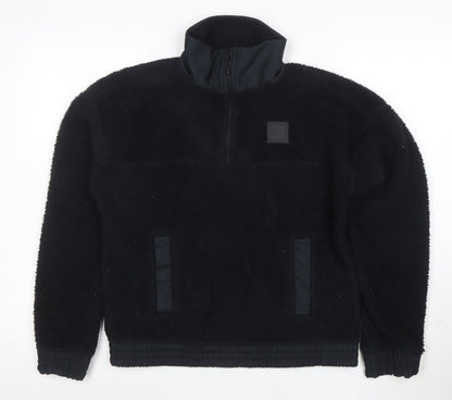 Under Armour Women's Black Small Fleece 1/2 Zip Pullover Sweatshirt