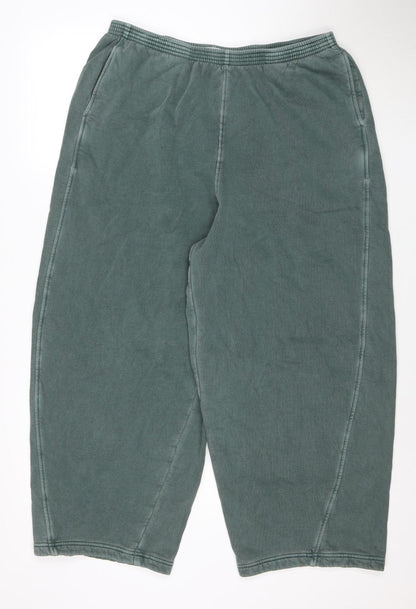 Marks and Spencer Womens Green Size 16 Capri Activewear Trousers
