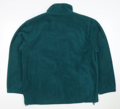 Bronte Men’s Green Fleece Full Zip Outdoor Jacket Size S