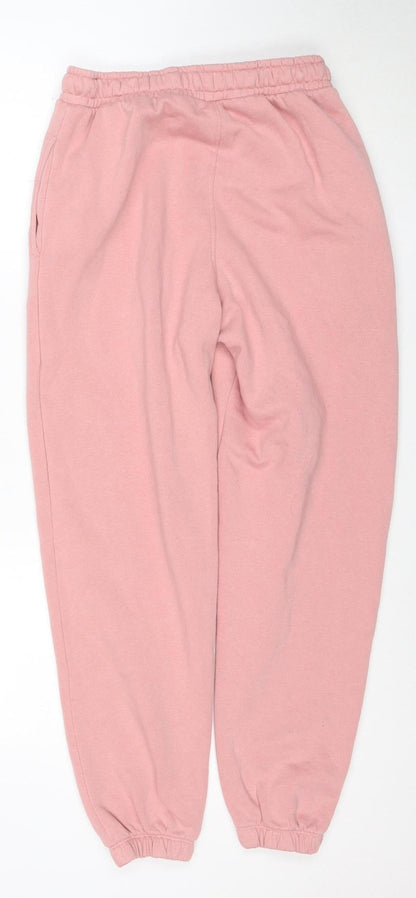Nobody's Child Women's Pink Jogger Trousers Size 12 Organic Cotton
