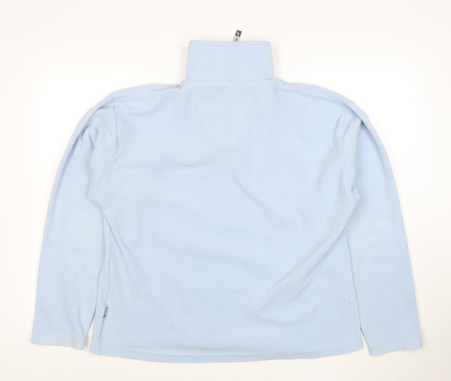 Trespass Women's Blue XL 1/4 Zip Fleece Pullover Sweatshirt