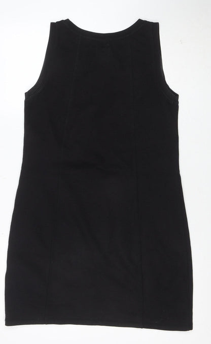 Superdry Women’s Black Sleeveless Shift Dress Size M