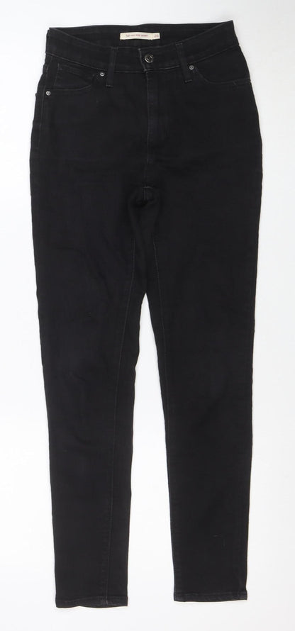 Levi's Women's Black 721 High Rise Skinny Jeans Size 26