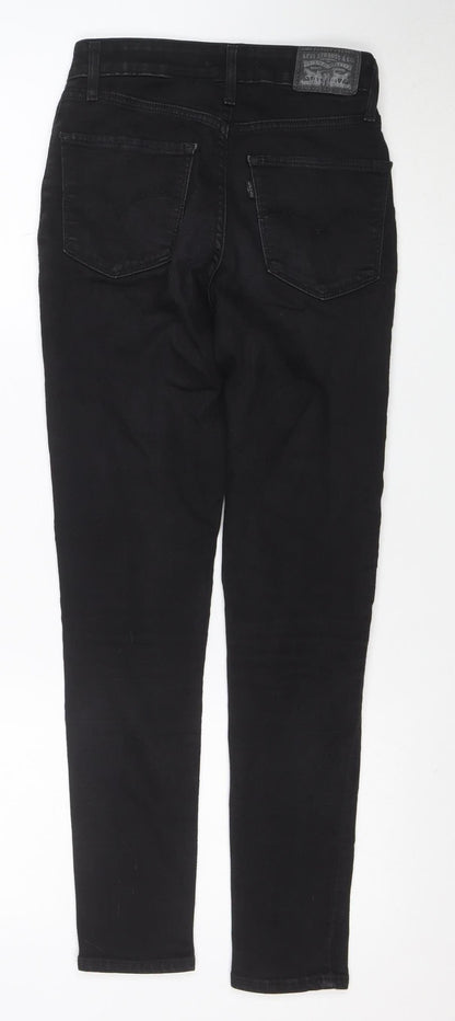 Levi's Women's Black 721 High Rise Skinny Jeans Size 26