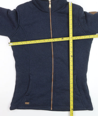 Regatta Great Outdoors Women Navy Full Zip Fleece Jacket UK 10