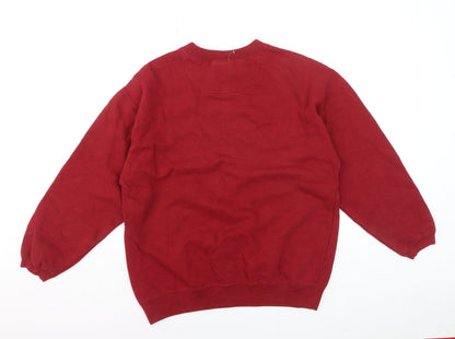 LF2 Apparel Boys Red Iowa State Cyclones Pullover Sweatshirt YXL