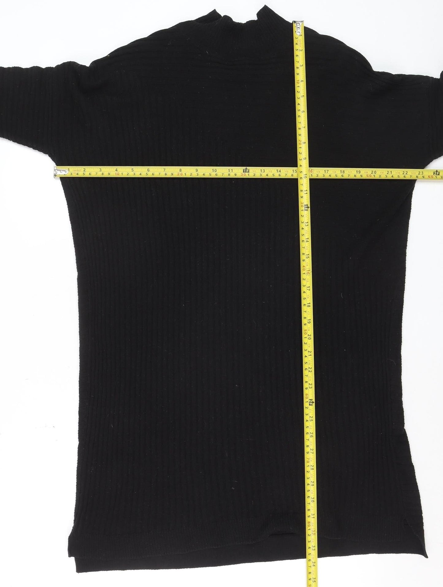 River Island Women’s Black Size 10 Bodycon Knit Dress