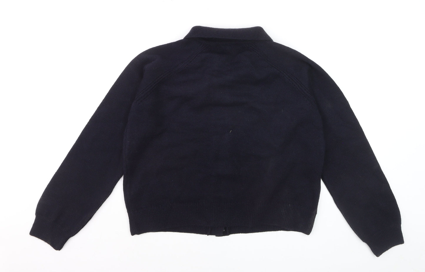 Marks and Spencer Women’s Black Collared Knit Cardigan Size L
