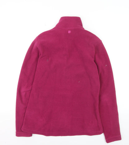 Mountain Warehouse Women’s Pink Fleece Full Zip Hoodie UK 8