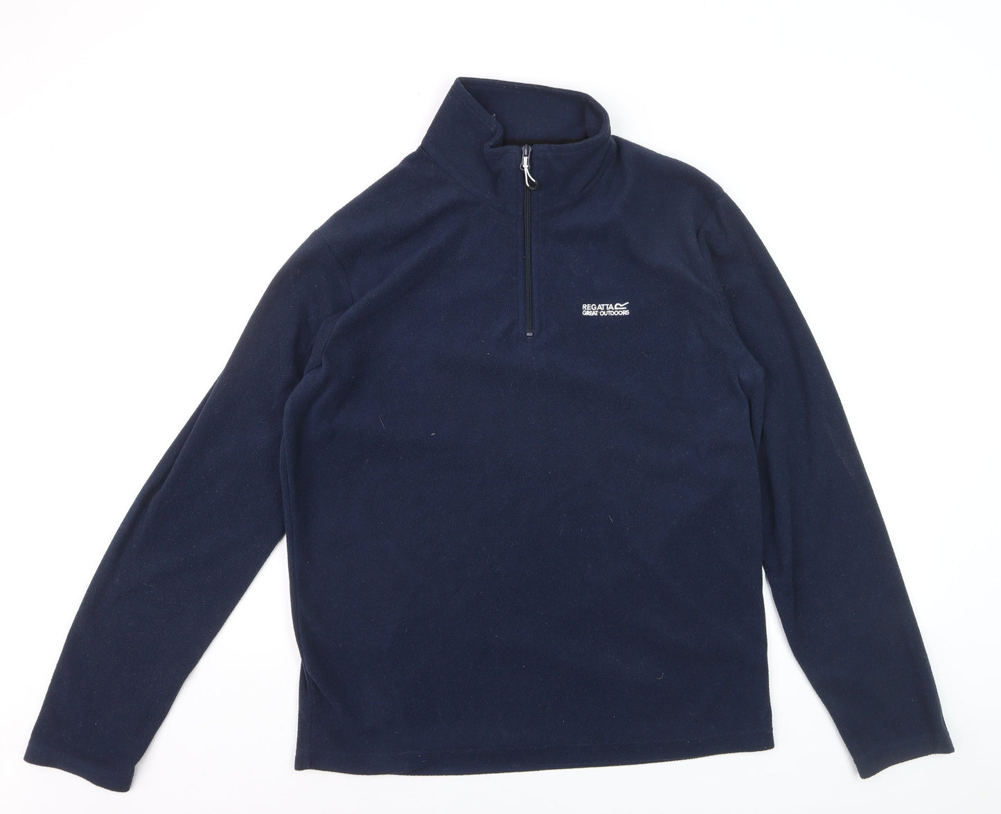 Regatta Men’s Blue Fleece 1/2 Zip Pullover Sweatshirt M