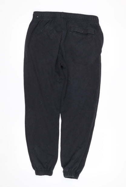 Nike Men's Black Jogger Sweatpants Size M Cotton Fleece