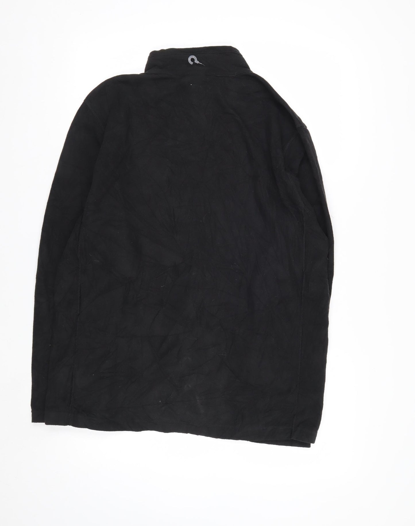 The North Face Mens Black Fleece Full Zip Sweatshirt Size L