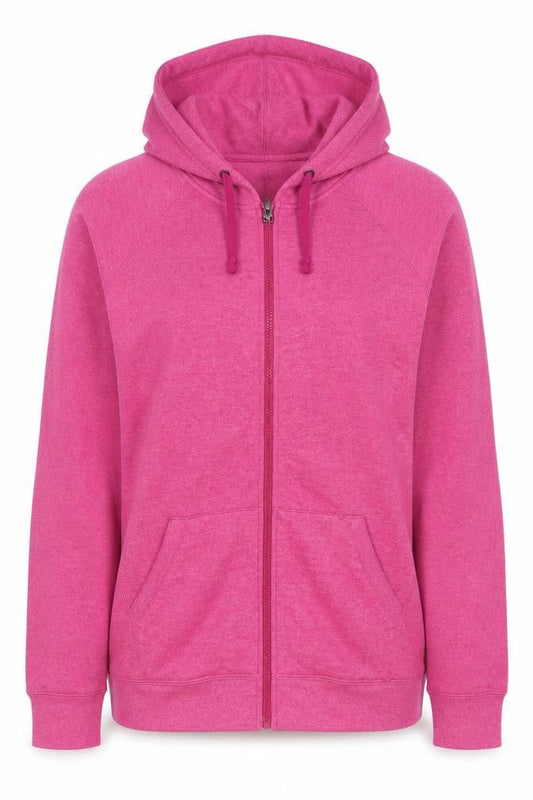 Champion Women's Pink Full Zip Hoodie XL Authentic Fleece