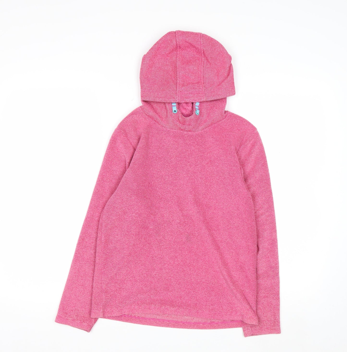 Mountain Warehouse Girls Pink Pullover Fleece Hoodie 11-12 Years