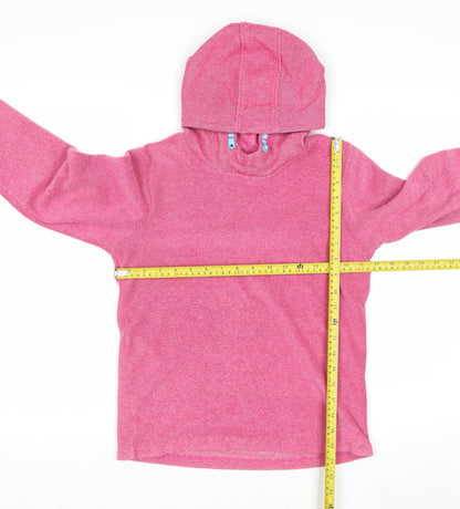 Mountain Warehouse Girls Pink Pullover Fleece Hoodie 11-12 Years