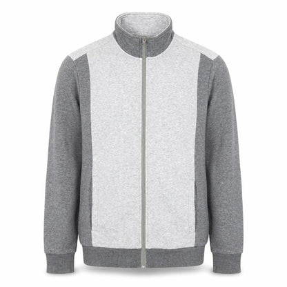Calvin Klein Men's Grey Full Zip Sweatshirt Size S