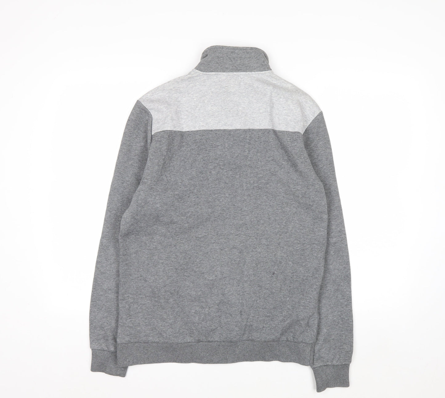 Calvin Klein Men's Grey Full Zip Sweatshirt Size S