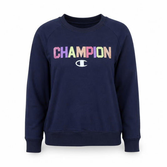 Champion Women's Navy Blue Pullover Sweatshirt Size M