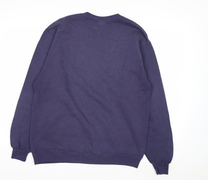 JanSport Mens Blue XL Pullover College PENN Logo Sweatshirt