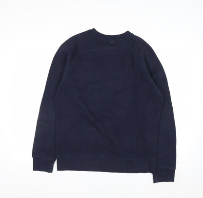 Nautica Men's Blue Crew Neck Pullover Sweatshirt M