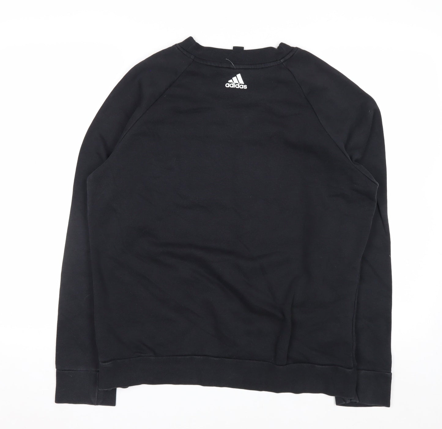 Adidas Women's Black XL Crew Neck Pullover Sweatshirt