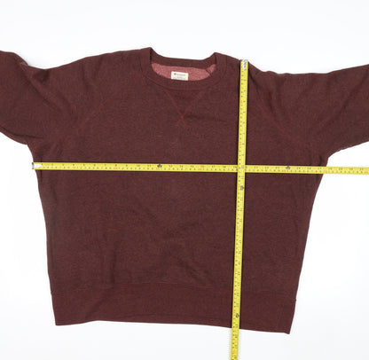 Champion Men's Brown XL Pullover Fleece Sweatshirt