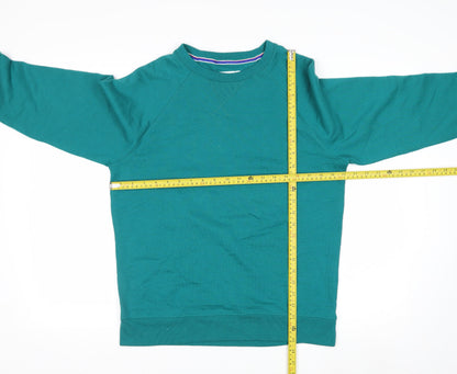 Champion Men's Green Crew Neck Pullover Sweatshirt Size M