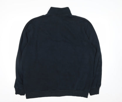 Puma Men’s Black XL Full Zip Sweatshirt High Neck Sports Jacket