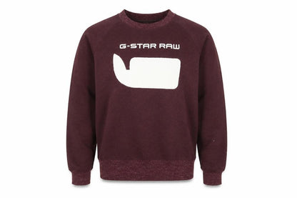 G-Star Raw Men's Red XL Crew Neck Pullover Sweatshirt
