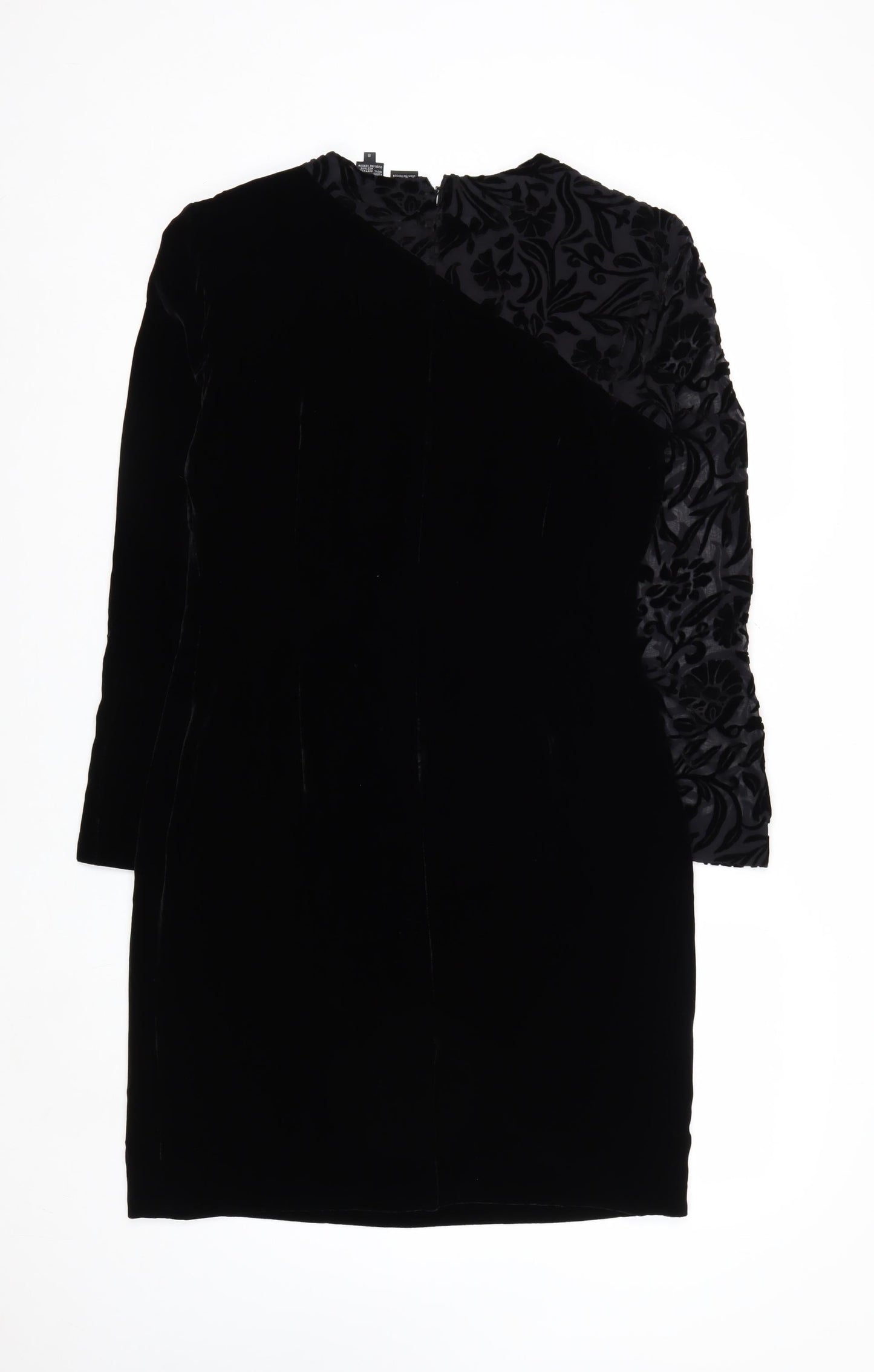 Liz Claiborne Women’s Black Velvet Sheath Dress Size 8
