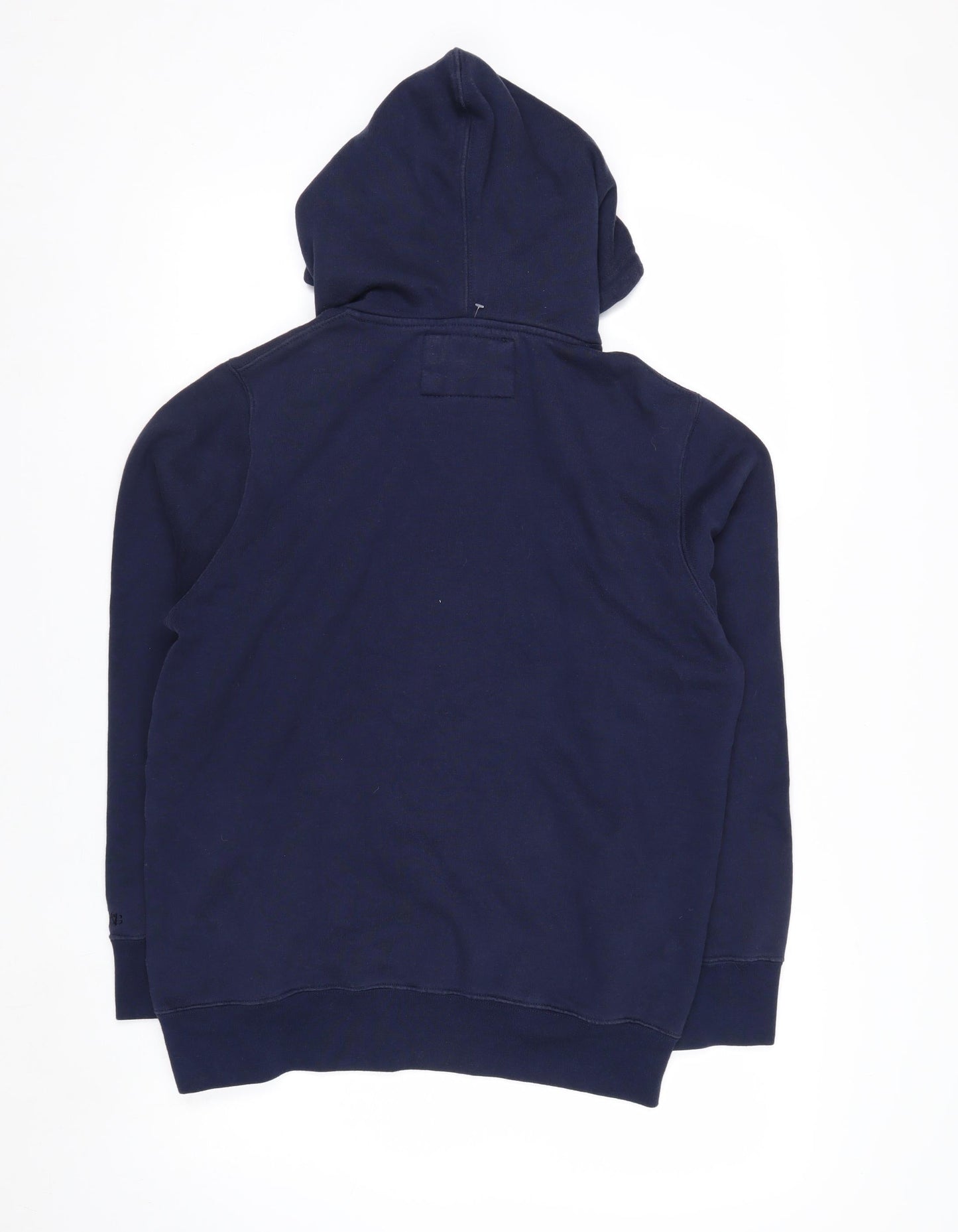 Pull & Bear Men’s Blue Pullover Hoodie Size M Regular Fit Fleece