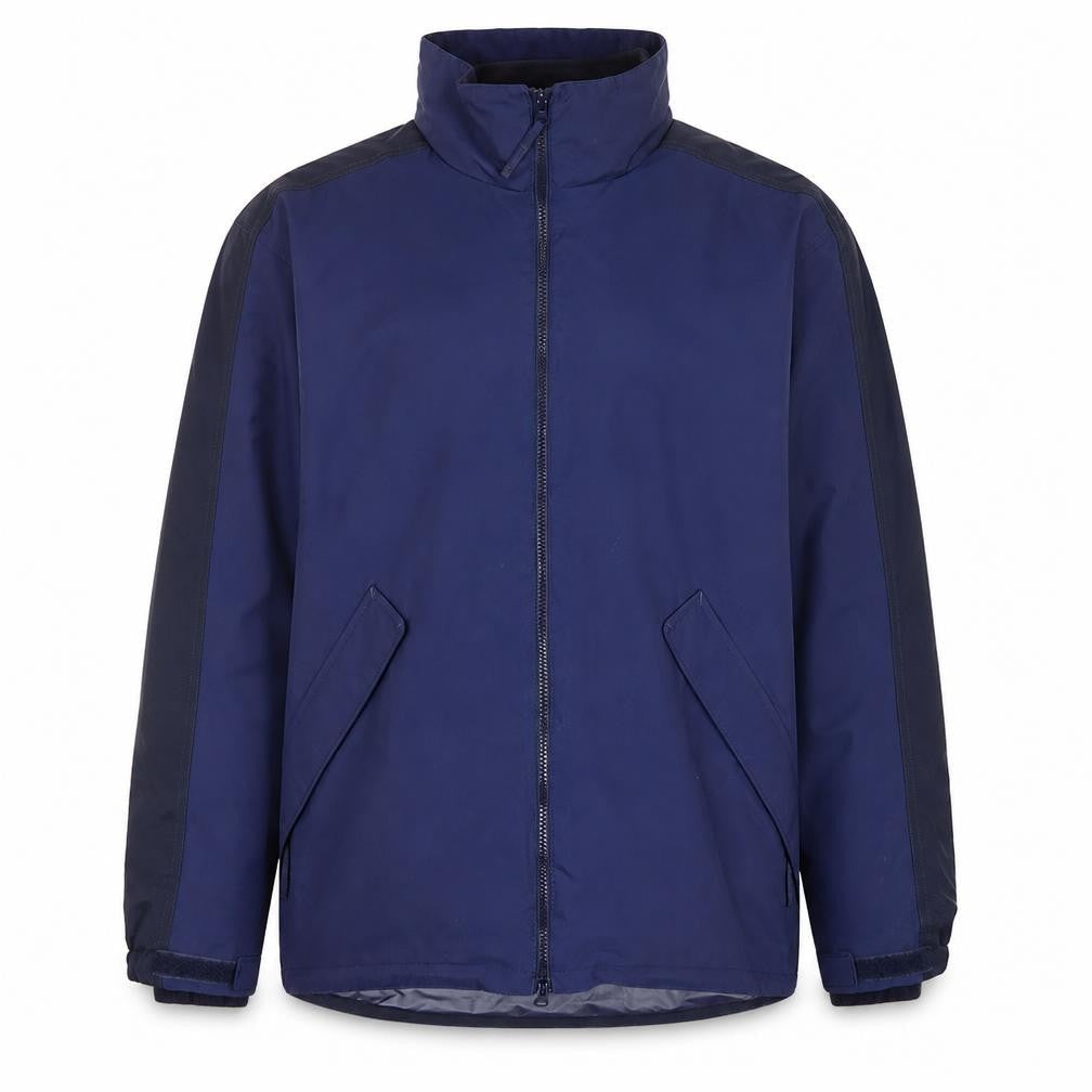 Roots Jeans Men's Blue Full Zip Lightweight Polyester Jacket Size S