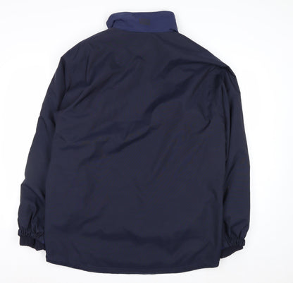 Roots Jeans Men's Blue Full Zip Lightweight Polyester Jacket Size S