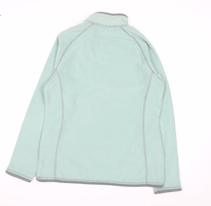 Mountain Warehouse Womens Blue Fleece Pullover Sweatshirt UK 12