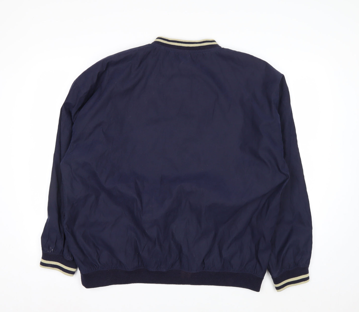 Woodlake Men's Blue XL V-Neck Pullover Sweatshirt Outdoor Style