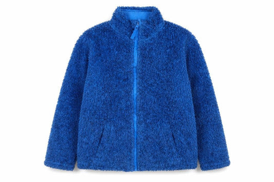 Mountain Warehouse Boys Blue Full Zip Fleece Sweatshirt 7-8 Years