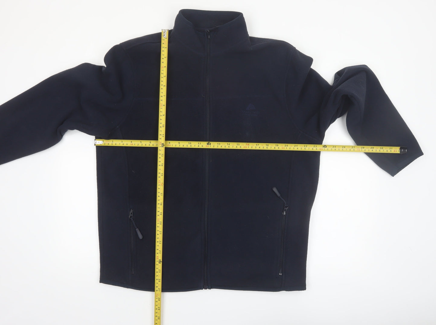 Ozark Trail Men's Blue Fleece Full Zip Outdoor Jacket Size L