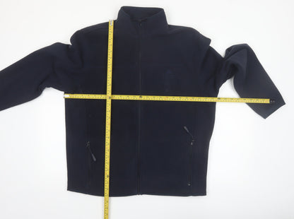 Ozark Trail Men's Blue Fleece Full Zip Outdoor Jacket Size L