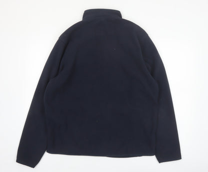 Ozark Trail Men's Blue Fleece Full Zip Outdoor Jacket Size L