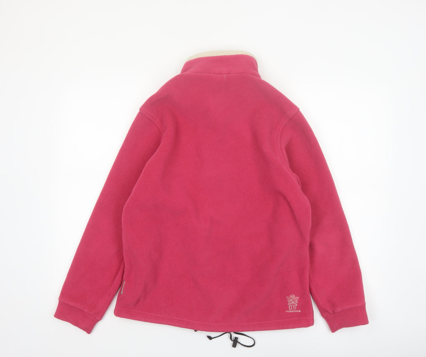 Lowe Alpine Women's Pink Fleece Jacket Size S Outdoor Full Zip