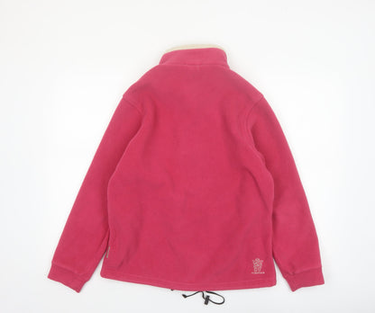 Lowe Alpine Women's Pink Fleece Jacket Size S Outdoor Full Zip