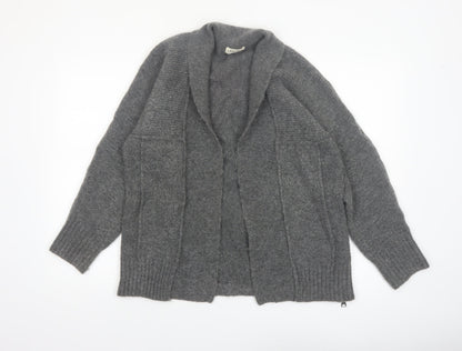 Marks and Spencer Women’s Grey Small Open Cardigan Mohair Blend Knit