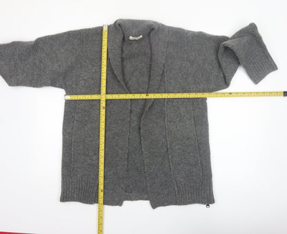 Marks and Spencer Women’s Grey Small Open Cardigan Mohair Blend Knit
