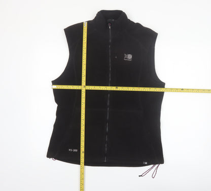 Karrimor Women's Black Fleece Bodywarmer Waistcoat Size 14