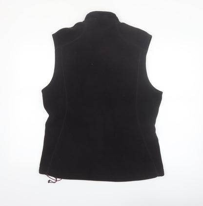 Karrimor Women's Black Fleece Bodywarmer Waistcoat Size 14